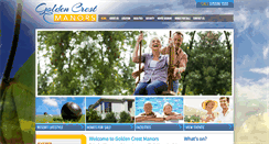 Desktop Screenshot of goldencrestmanors.com